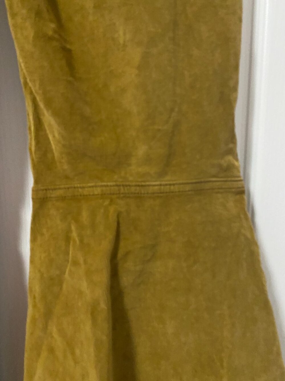 Free People Retro Just Float On Corduroy Ultra Wide Flare Boho Pants Mustard 29 - Picture 7 of 10